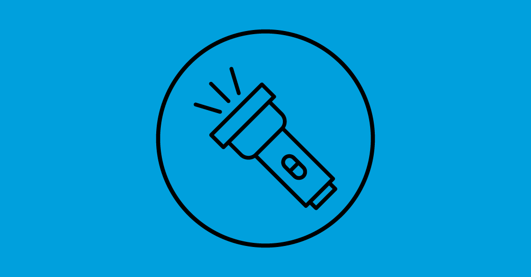 L’invention de la lampe torche