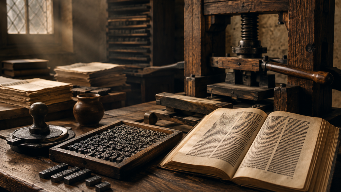 Gutenberg et l’imprimerie : la première révolution mondiale de la diffusion du savoir